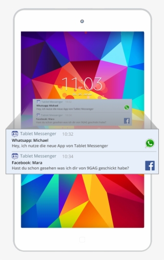 Gain A First Impression Of The Tablet Messenger Here - Samsung Galaxy Tab 4 8 Inch