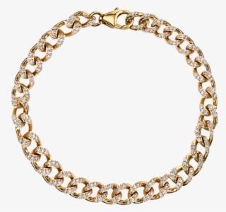 Perfect Diamond Curb Link Bracelet - Tiffany K 金 手鍊
