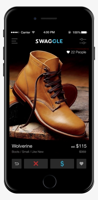 Swaggle On Iphone - Wolverine Men's Original 1000 Mile Boot