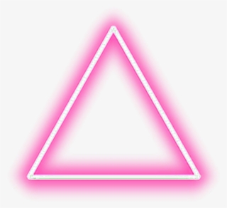 Iok Picsart Png Tumblr Ayigomez Editing Templates Overl - Neon Triangle Png