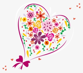 Clipart Royalty Free Heart Euclidean Clip Art Shaped - Flower Vector Love