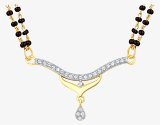 Mahi Gold Plated Sacred Knot Mangalsutra Pendant With - Cubic Zirconia