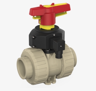 2-way Ball Valve M1 Pp With Position Feedback Nature - Plastic