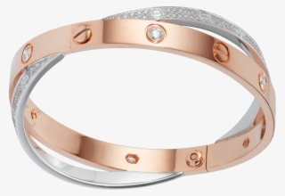 Here You Are With Latest And Unique Cartier Bracelet - Cartier Love Bracelet Rose Gold Diamond