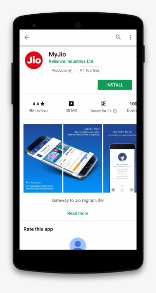 Jio Stree Steps - Smartphone