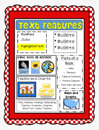 Picture - Text Features Kids