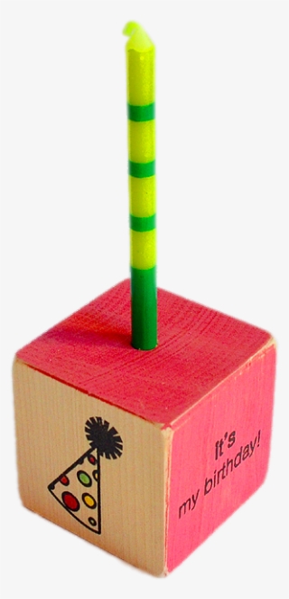 Birthday Block - Party Hat - Advent Candle