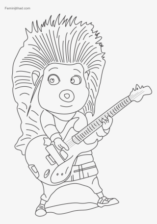 sing movie coloring pages free  sing movie drawing