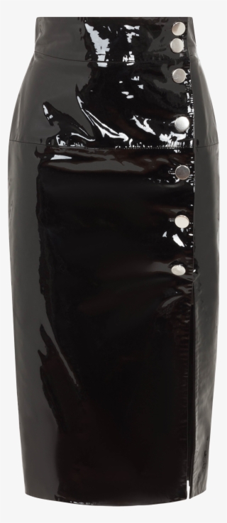 Lucy Black Patent 135 Lucy Black Patent 134 - Skiim Skirt Shiny Leather Black