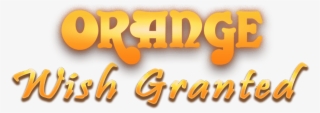 Orange - Calligraphy