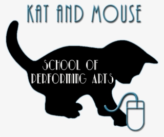 A Kat And A Mouse - Cat Silhouette