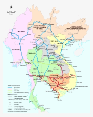 The Corridor Plays A Critical Role In Providing Yunnan - Atlas