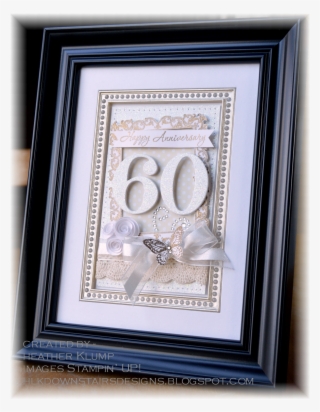 A Dazzling 60 Years Name Frame, Anniversary Ideas, - Picture Frame