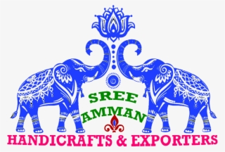 Sree Amman Handicrafts And Exporters - Elephant And Lotus