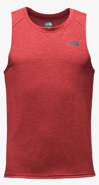 The North Face Men's Ambition Tank Cardinal Red Heather - Active Tank