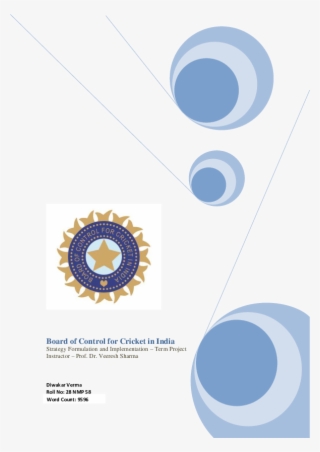 Pdf - Board Of Control For Cricket In India