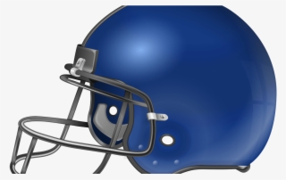 Preppy Football Helmet With Banner Clipart Black And - American Football
