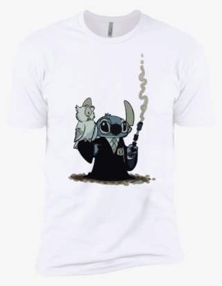Harry Potter Hedwig And Stitch Mashup Shirt Premium - Stitch Harry Potter