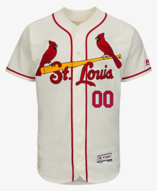 Picture Of St - St Louis Cardinals Custom Jersey Transparent PNG