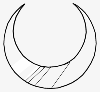 Collection Of Moon Drawing High Quality - Crescent Moon Line Drawing
