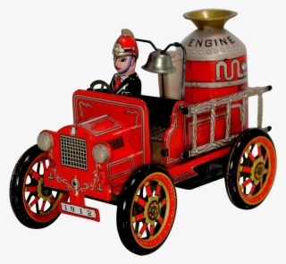 Tin Toy Fire Engines