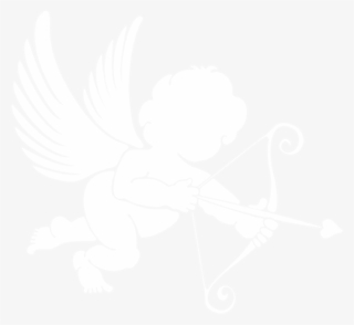 Free Png Download Cupid Silhouette Png Images Background - White Cupid Png