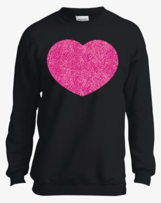 Pink Glitter Heart - T-shirt