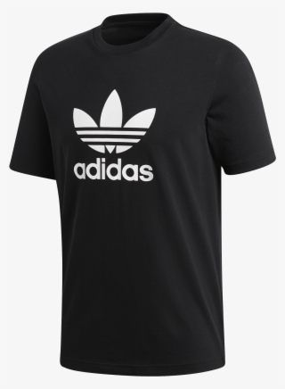 Adidas Originals Trefoil Tee Black - Teen Suicide Band Shirt