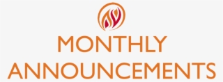 Monthly Announcements - Circle