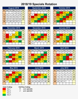 specials rotation - coffee county ga school calendar 2016 17