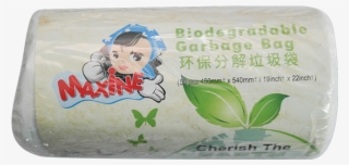 Maxine Biodegradble Garbage Bag White 50's - Cartoon