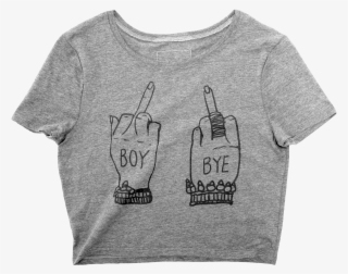 fingers up crop tee $40 - boy bye beyonce t shirt