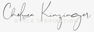 Chelseakinzinger Logo - Calligraphy