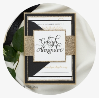 Glitter Wedding Invitations - Wedding Invitation