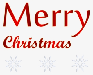 Free Png Red Text Merry Christmas Png - Script