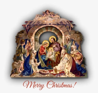 Merry Christmas Merry Christmas Nativity Gif Transparent Png 655x600 Free Download On Nicepng