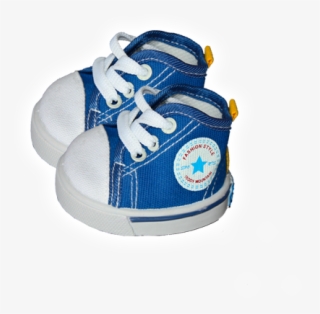 Blue Star Tennis Shoes - Build A Bear Boy Shoes