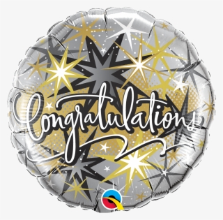 congratulations elegant balloon - födelsedag 50 År