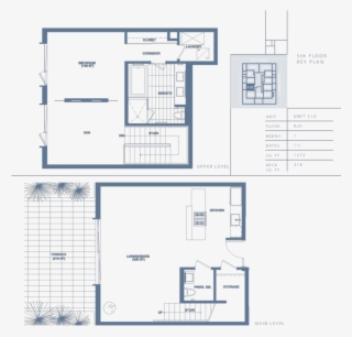 1 Bedroom 2 Bathrooms Apartment For Rent At Sugarcube - Plan