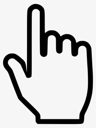Hand Click I Comments - Hand Click Free Icon