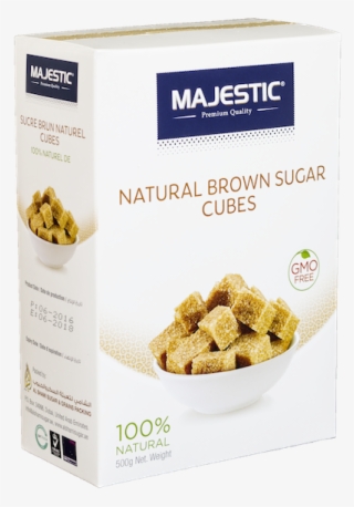 Natural Brown Sugar Cubes 500g - Dish