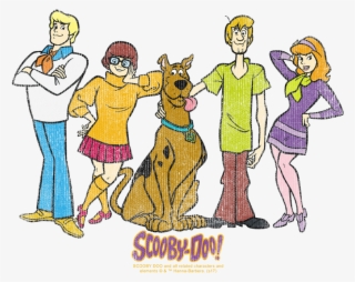Product Image Alt - Scooby Doo Gang Png