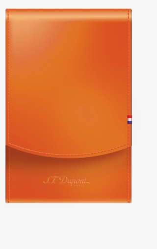 St Dupont Orange Cigarette Pack Case - Wallet