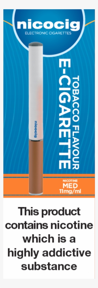 Nicocig Disposable Tobacco Flavour Electronic Cigarettes - E Cig Disposable Bnm