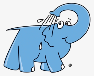 autonetoil elefante azul - elephant bleu logo