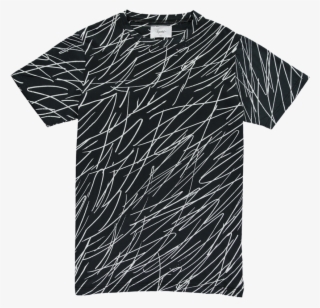 Scribble T-shirt Black - Scribble T Shirt