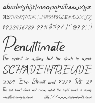 Wonder Scribble Font Preview - Handwriting