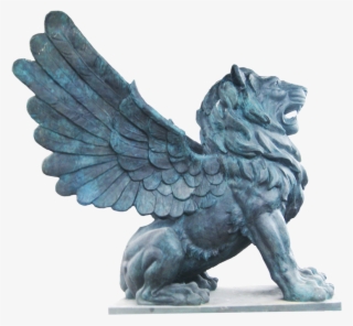 Lion With Wings Statue