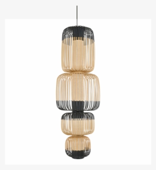 Global Lighting Bamboo 4 Light Pendant - Lamp