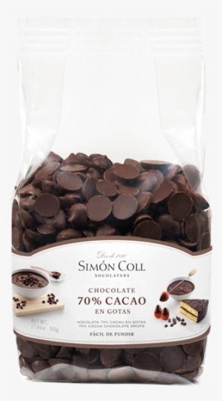 Gotas Chocolate 70% Cacao B500g - Chocolate
